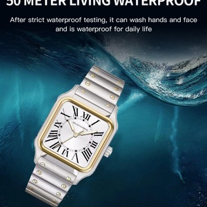 Nuevos Relojes para Hombre de Acero Inoxidable con Cristal de Zafiro, Reloj de Cuarzo Clásico VH31, Reloj Masculino Resistente al Agua - Product Image 3