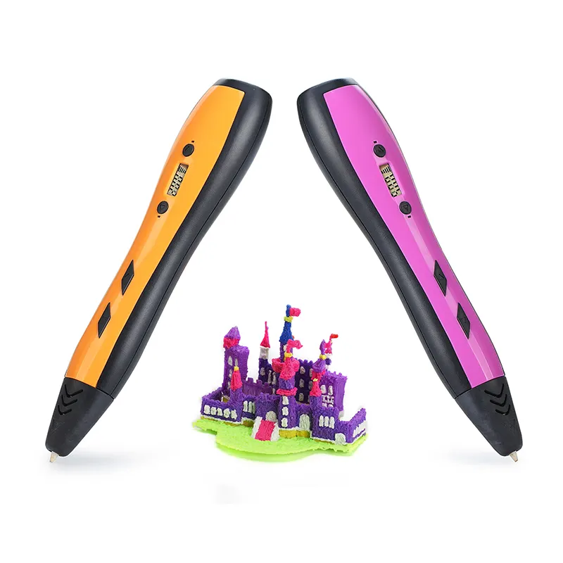 Guangzhou Krachtig Speelgoed 3d Print Pen 3d Printer Educatief Tekenpen Speelgoed Voor Kind