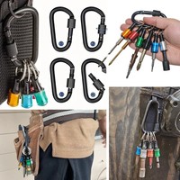 6 pièces 1/4 pouces porte-embout porte-clés tournevis hexagonal porte-embouts barre d'extension changement rapide porte-embout pour la plupart des électriques
