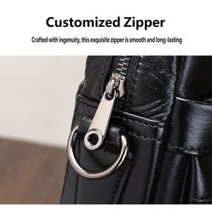 Maletín <span class=keywords><strong>de</strong></span> Cuero Genuino para Hombre, Bolso <span class=keywords><strong>de</strong></span> Negocios para Oficina, Portátil, Impermeable, para <span class=keywords><strong>Abogados</strong></span>, Venta al Por Mayor - Product Image 3