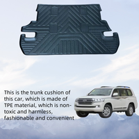 Convient pour 2018 + Toyota LC200 avec des tapis de voiture de protection tous temps