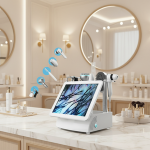 Détecteur de follicules pileux, salon de coiffure, massage apaisant du cuir chevel, appareil multifonctionnel 5 en 1 pour le soin du cuir chevel - Product Image 1