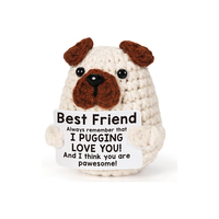110 styles de poupées et chiens tricotés faits main, inspirants et positifs, pour le soutien émotionnel, mignons, pour cadeau d'amis