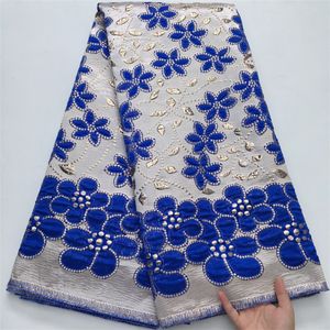 4250 africano Jacquard broccato tessuti di pizzo nigeriano damasco 2025 le ultime donne francesi pizzo dorato per abito da sposa - Product Image 1