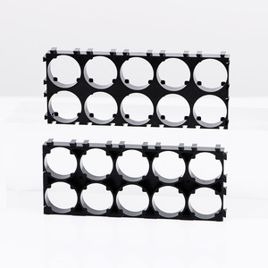 PS 18650 ABS+PC 배터리 셀 홀더 방열 2x5 4x5 6x5 8x5 <span class=keywords><strong>2s5p</strong></span> 4s5p 6s5p 8s5p 브래킷 배터리 팩 블랙 4-in-1 액세서리 - Product Image 6