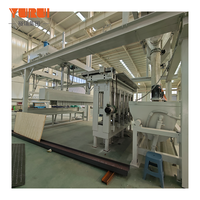 Machine de ligne de production de blocs de gypse solides creux de haute qualité avec PLC Machine de formage de blocs de gypse à faible coût et à rendement élevé