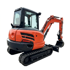 Mini-excavatrice Kubota KX040-4 certifiée CE, 4 tonnes, compacte, sur chenilles, avec cabine et hydraulique auxiliaire, godet inclus - Product Image 1