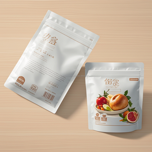 Pochette debout en feuille d'aluminium mate imprimée avec logo personnalisé Emballage alimentaire étanche à l'humidité et aux odeurs pour croustilles et gommage corporel - Product Image 2