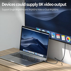 40Gbps 8K USB4 Compatible con Thunderbolt USB 4 Cable <span class=keywords><strong>2m</strong></span> 3 metros para <span class=keywords><strong>Macbook</strong></span> <span class=keywords><strong>Pro</strong></span> - Product Image 4