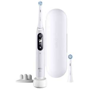 Cepillo de dientes eléctrico Oral-B iO Serie 6s Gris Ópalo con cerdas suaves oscilantes y giratorias para adultos, cuidado personal - Product Image 1