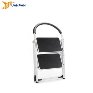 Inodoro escaleras alta calidad chico 2 escalones jaula de seguridad plegable ático escaleras <span class=keywords><strong>silla</strong></span> con pasamanos - Product Image 3