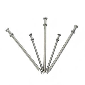 Clavo para andamios brillante de 3-1/2\" x 20D con doble cabeza - Product Image 2