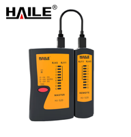 Testeur de câble réseau RJ45 RJ11 anti-interférence 63V, test de câble sous tension, vérification de continuité, testeur de ligne téléphonique LAN
