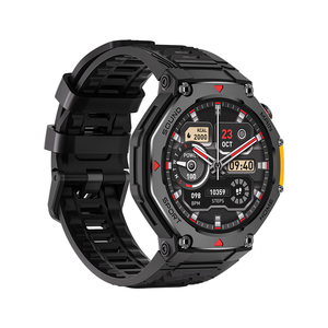 3ATM brújula impermeable BT llamada 24h Monitor de ritmo cardíaco juego remoto juego ChatGPT WhatsApp Smartwatch MA31 - Product Image 3