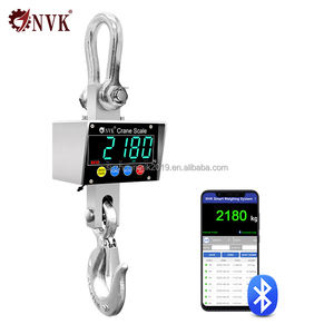 ميزان رافعة رقمي بلوتوث NVK OCS 3T مع طابعة، مقاوم للماء، سعة 3 طن، للاستخدام الصناعي - Product Image 6