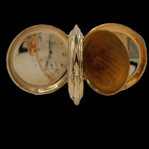 Orologio da tasca in oro massiccio 14k-Schaffhausen IWC * ottime condizioni * - Product Image 4