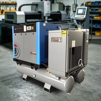 Kompresor Udara Sekrup HT Compressor Variable Speed Pm Vsd dengan Tangki dan Pengering untuk Pemotongan Laser