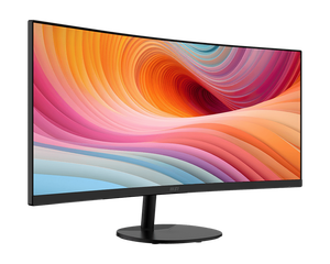 Nuevo Monitor MSI PRO MP341CQ E12 de 34 Pulgadas con Altavoz, Resolución 3440 x 1440 UWQHD, Tiempo de Respuesta de 120 Hz, Pantalla Curva VA de 1500R para Juegos y Oficina - Product Image 1