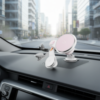 Support de téléphone portable magnétique pour voiture Basa CH2-W en alliage d'aluminium avec charge rapide 15W, nouveau modèle spécial 2026 pour console centrale et navigation