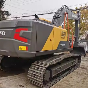Excavatrice chinoise d'occasion bon marché VOLVO 220 EC220 pelle de construction en bon état 22 tonnes pelle sur chenilles VOLVO EC220 d'occasion - Product Image 5