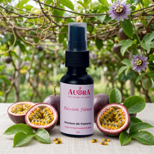 Passion Flower Room Air Freshener Spray 30ml Premium Long-lasting AUORA Brand Private Label Factory Price Deodorizer for Toilet - Product Image 1