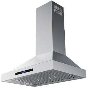 Hotte de cuisine électrique en acier inoxydable de 30 pouces 900 CFM avec télécommande tactile et écran LED électronique pour hôtel et usage domestique - Product Image 1