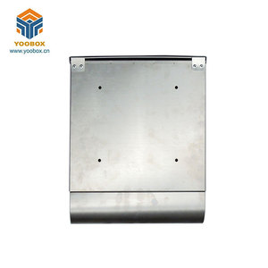 al aire libre casa correo/<span class=keywords><strong>Post</strong></span>/Carta caja grande montado en la pared Buzón de metal - Product Image 4