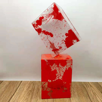 Boîte d'emballage en plastique avec design imprimé personnalisé pour l'emballage de cadeaux et de faveurs de fête, service OEM