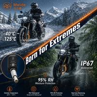 Capteur TPMS interne pour moto, vélo, vélo électrique BLE5.2 IP67 350mAh Autonomie de 5 ans Haute précision Vente en gros OEM
