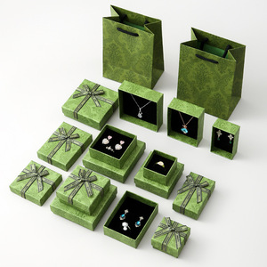Manufacturer OEM Custom Printed Necklace <b>Ring</b> Magnetic Jewellery Packaging Microfiber Envelope Pouch Paper Drawer Gift <b>Boxes</b> - Product Image 2