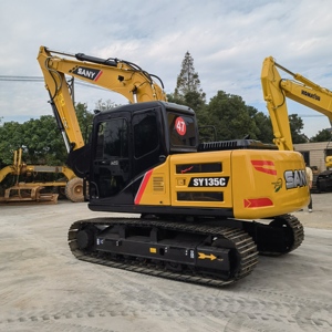 Excavadora Hidráulica Sany SY135C de 13 Toneladas, Maquinaria de Construcción Usada, Modelo 135 a Precio Económico, Sy135c-9 Sy135c-8 - Product Image 4