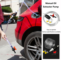 Bomba de Transferencia de Combustible de Alto Flujo, Sifón Manual |   Válvula de Retención Integrada y Control de Flujo para Gasolina y Diésel