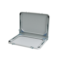 Table pliante légère en aluminium empilable 4 places, mobilier d'extérieur portable pour plage, école, pique-niques, randonnée, camping moderne