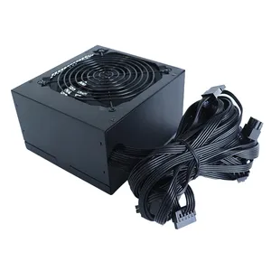 Custom fuente de poder Pc Power Supply 600W 80plis Psu Pc Material Power Supply Factory Manufacturer