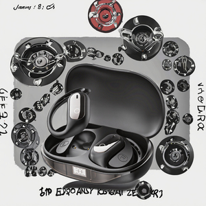 Hot-bán ai ows Hifi Stereo không dây cho 5.<span class=keywords><strong>4</strong></span> thể thao Tai nghe hiển thị kỹ thuật số IPX4 không thấm nước sáng QuickSand - Product Image 3