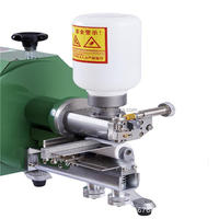 Mini machine à coller le cuir entièrement automatique avec colle thermofusible, rouleau de collage de ceintures en cuir haute précision
