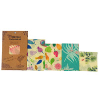 LOGO personnalisé enveloppes de cire d'abeille tissu de conservation emballage alimentaire en cire d'abeille FDA LFGB sac à pain réutilisable en cire d'abeille tissu de cire