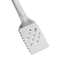 Pince de cuisine pour barbecue, en acier inoxydable, robuste, de haute qualité, avec manche en bois, ustensile de cuisine