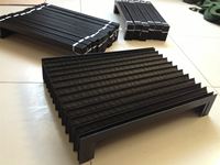 Protection anti-poussière pour machines CNC : soufflets flexibles pour guides, couvercles télescopiques