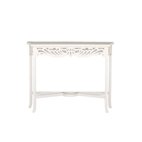 Meuble parfait, style européen, design luxueux, table console d'entrée OEM, table console en bois avec miroir, ensemble pour salon