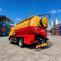 Véhicule d'aspiration des eaux usées East Wind Shagang, nouveau modèle manuel diesel 150-250 CV, 12 m³, Euro 6, origine Hubei