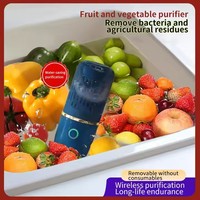 2025 Fruit-En Groentegereedschap Keukengadgets Draagbare Fruit-En Groentewasmachine Krachtige Luchtbel Reinigingsmachine
