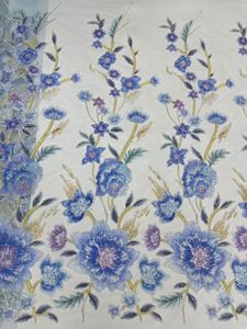 NI.<span class=keywords><strong>AI</strong></span> Tissu de couture de luxe pour robe de mariée formelle de créatrice, motif floral dense, perles, aquarelle, <span class=keywords><strong>art</strong></span> moderne, couleur champagne <span class=keywords><strong>nude</strong></span> - Product Image 6