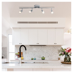 Candelabro de cocina COYOLED, luz de pared de techo LED redonda, candelabros de techo y lámparas, luz descendente LED de 4 cabezales - Product Image 3