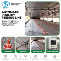 Système d'alimentation et d'abreuvement automatique pour volailles, ensemble complet, ligne d'alimentation humide et sèche pour poulets de chair, équipement complet pour élevage de poulets