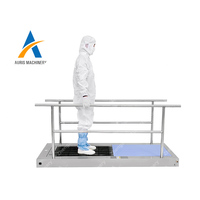 Machine de nettoyage de semelles de chaussures en acier inoxydable pour usage industriel, machine à laver les chaussures portable, machine à nettoyer les baskets