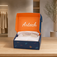 Boîte d'expédition en carton ondulé écologique avec logo personnalisé, rose mat, emballage de luxe pour vêtements, boîtes d'expédition pour petites entreprises