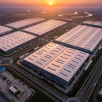 Kit de structure en acier fabriqué en Chine pour grange, ferme, entrepôt, atelier – Bâtiment préfabriqué en acier léger à faible coût