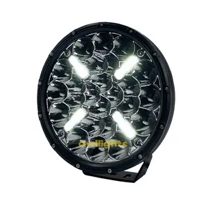 Brightness 120W 9" LED Working Light 4x4 LED Headlight 120W With DRL Position Light For 4WD Off-road SUV