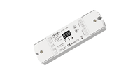 Sensor PIR ganda & tombol tekan ganda RGB putih LED Strip piksel WiFi SPI Controller Tuya APP Control SMD Strip 5V 12V 24V dimmer